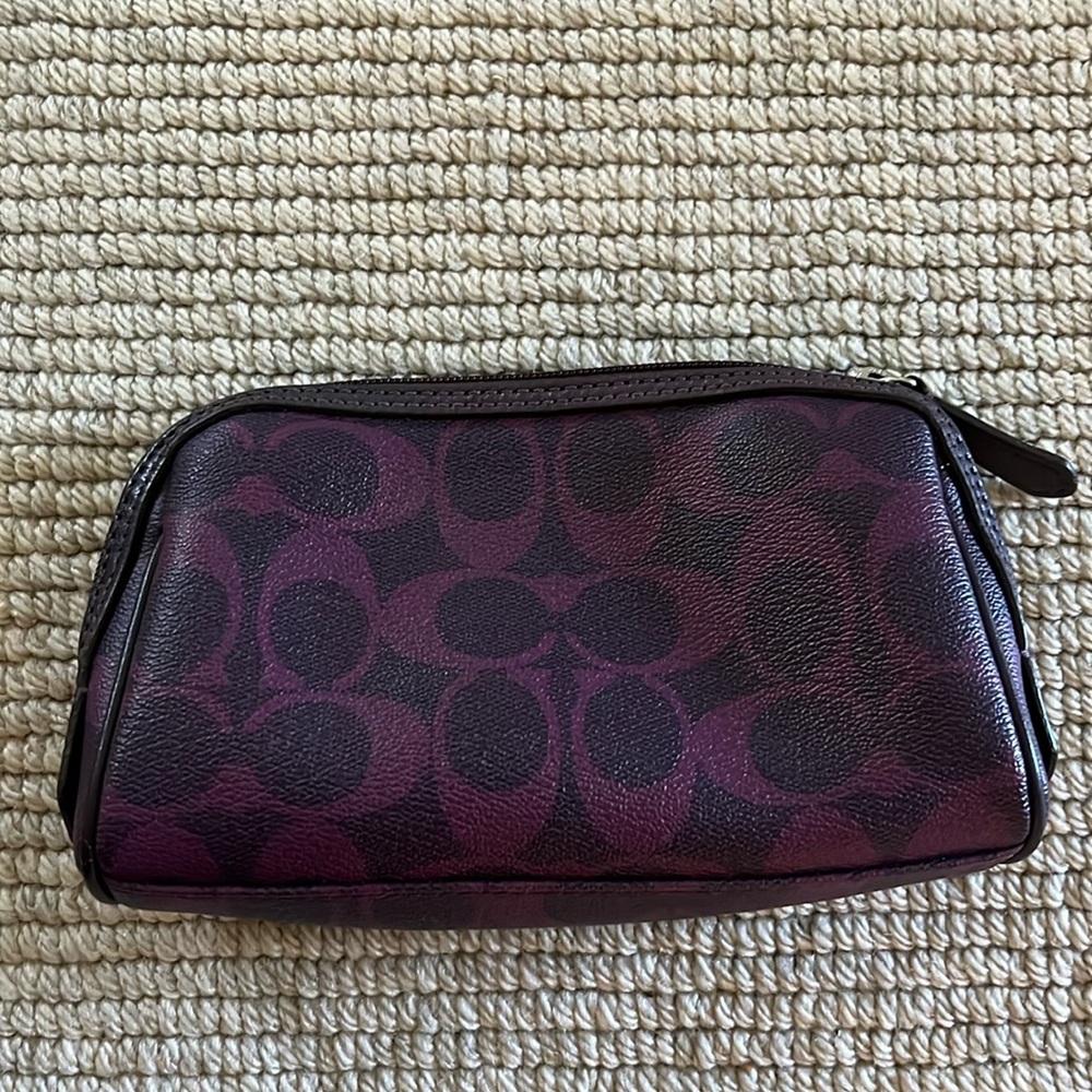 Coach Cosmetic Bag Authentic